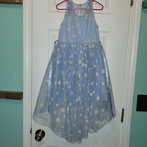 GIRLS size 6 sunflower dress